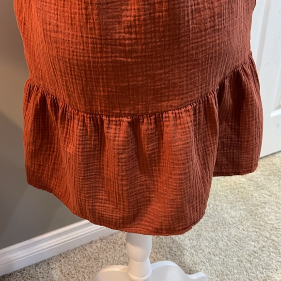 Universal Thread Rust Mini Dress - Picture 8 of 11